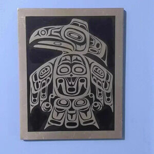 ✨HOST PICK✨First Nations  Raven Art